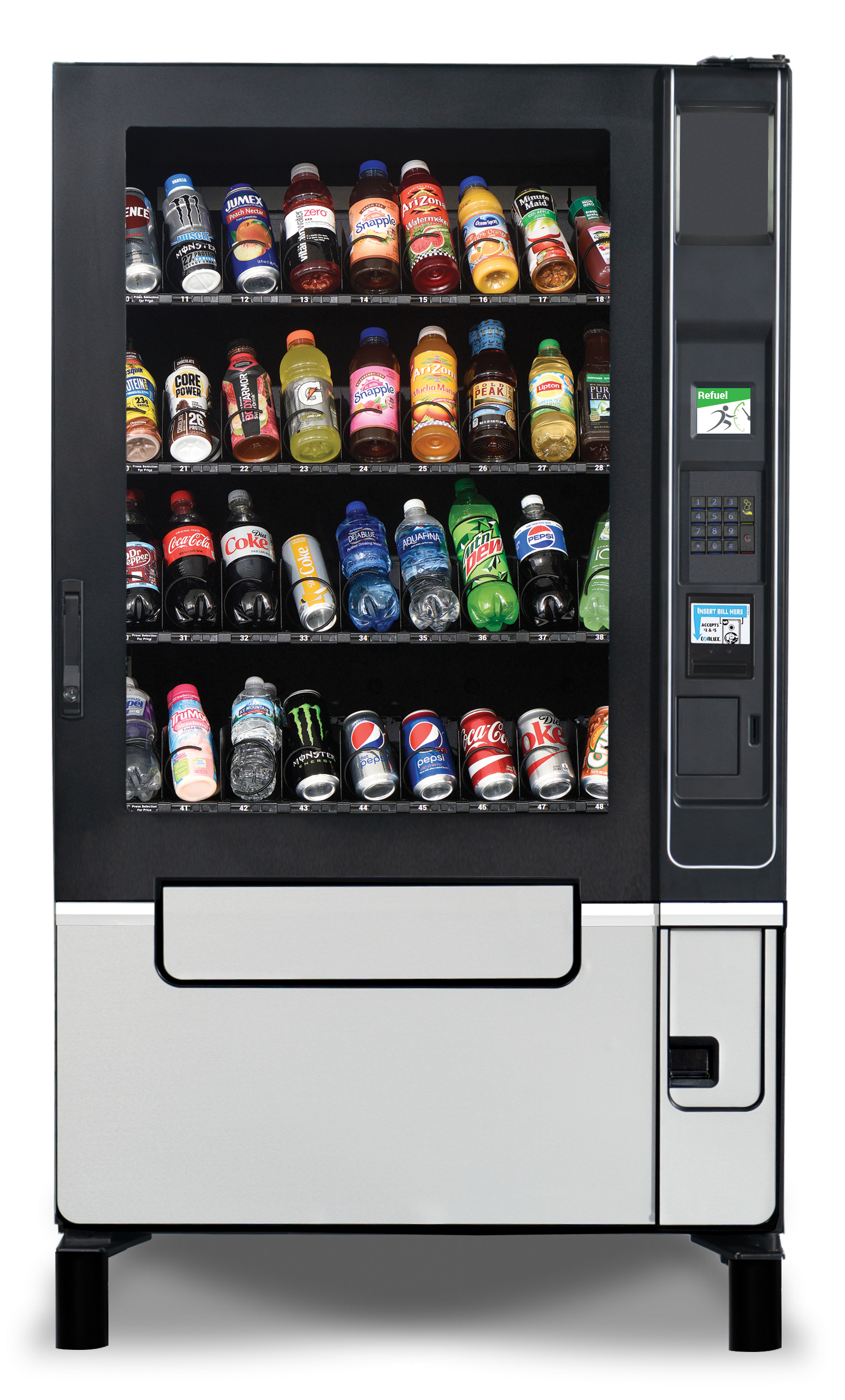MarketOne 5W Cold Drink Elevator Vending Machine-Used