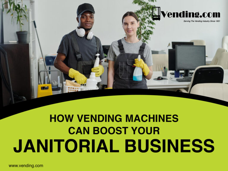 Boosting Janitorial Business Revenue: Unleashing the Power of Vending Machines