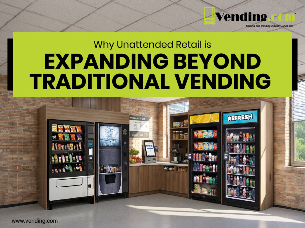 Why Unattended Retail Is Expanding Beyond Traditional Vending